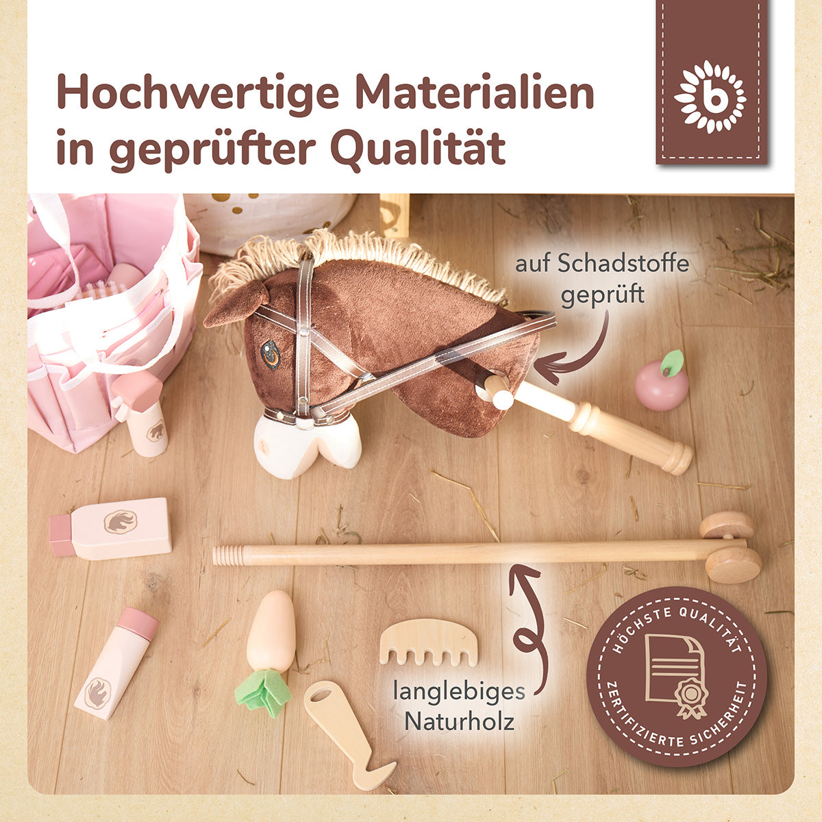 Cavallo con bastone Coco