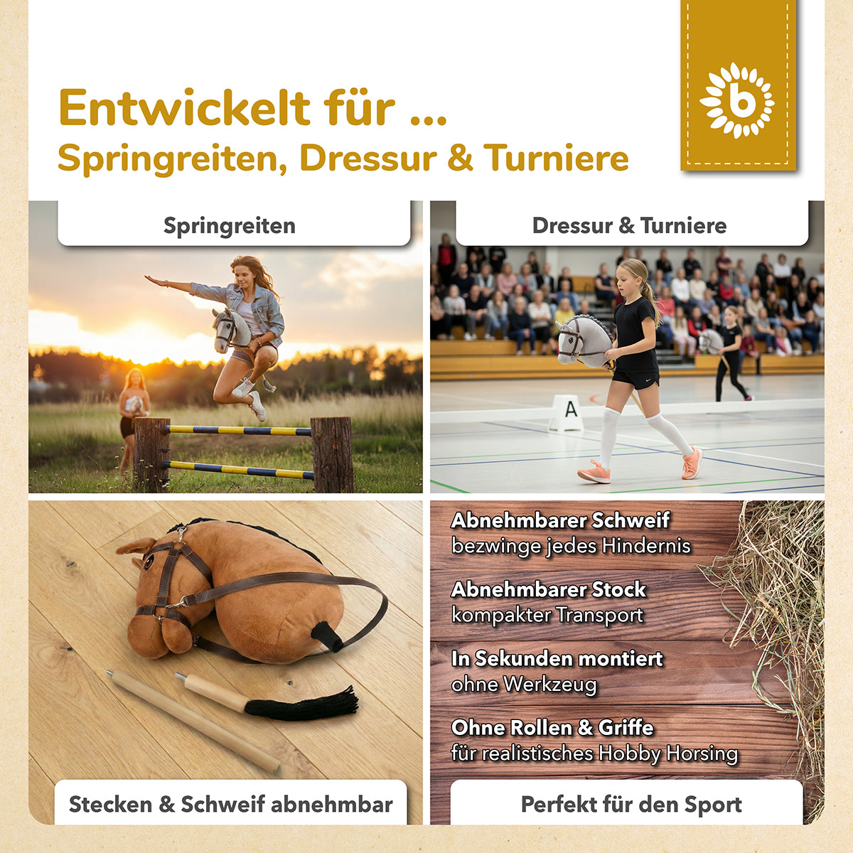 HOBBY HORSE FUCHS - GRÖSSE S