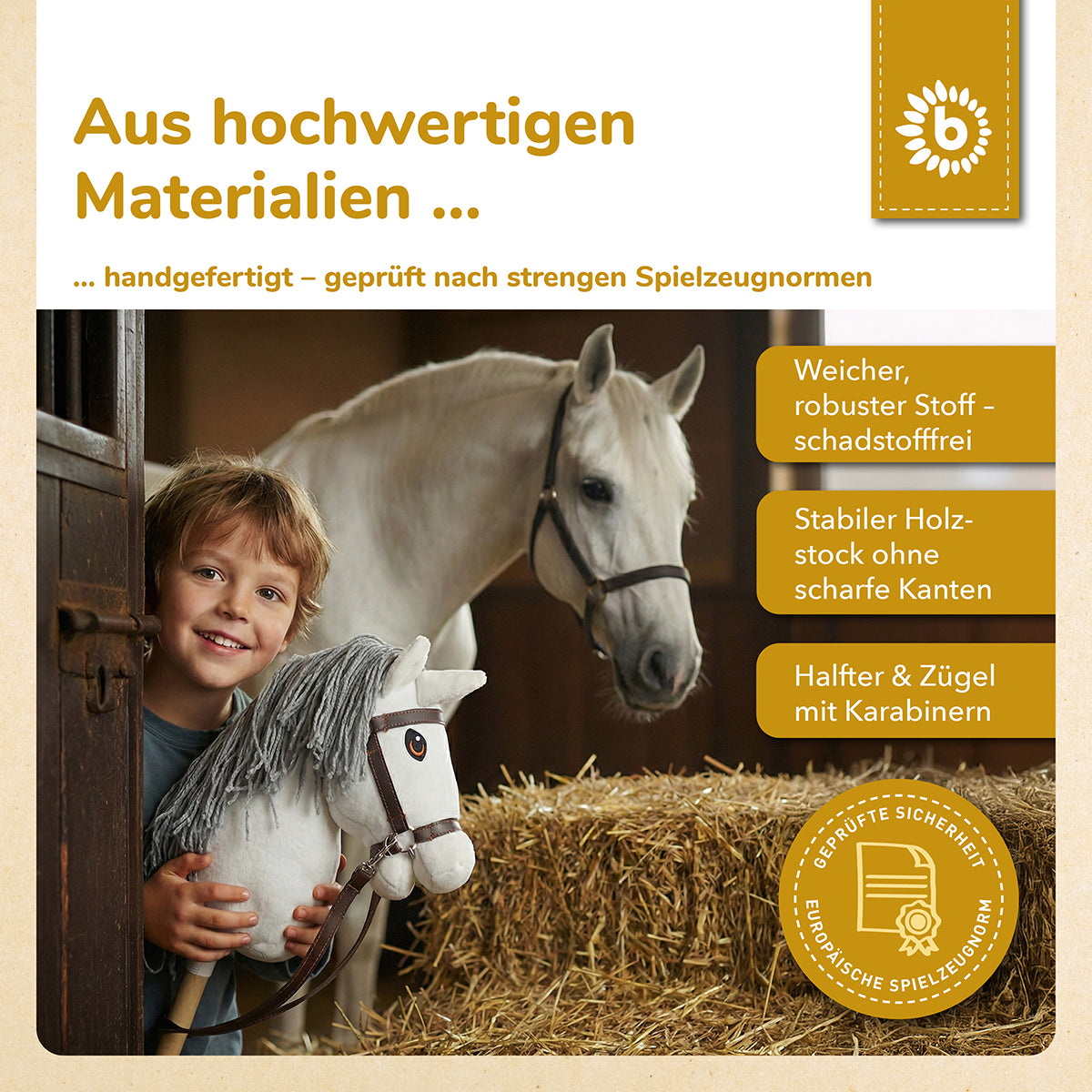 HOBBY HORSE SCHIMMEL - GRÖSSE M