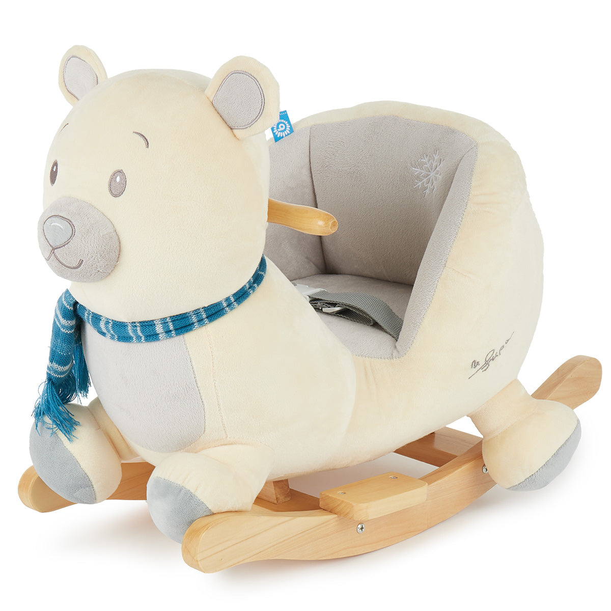 Animal à bascule bébé ours polaire Lars