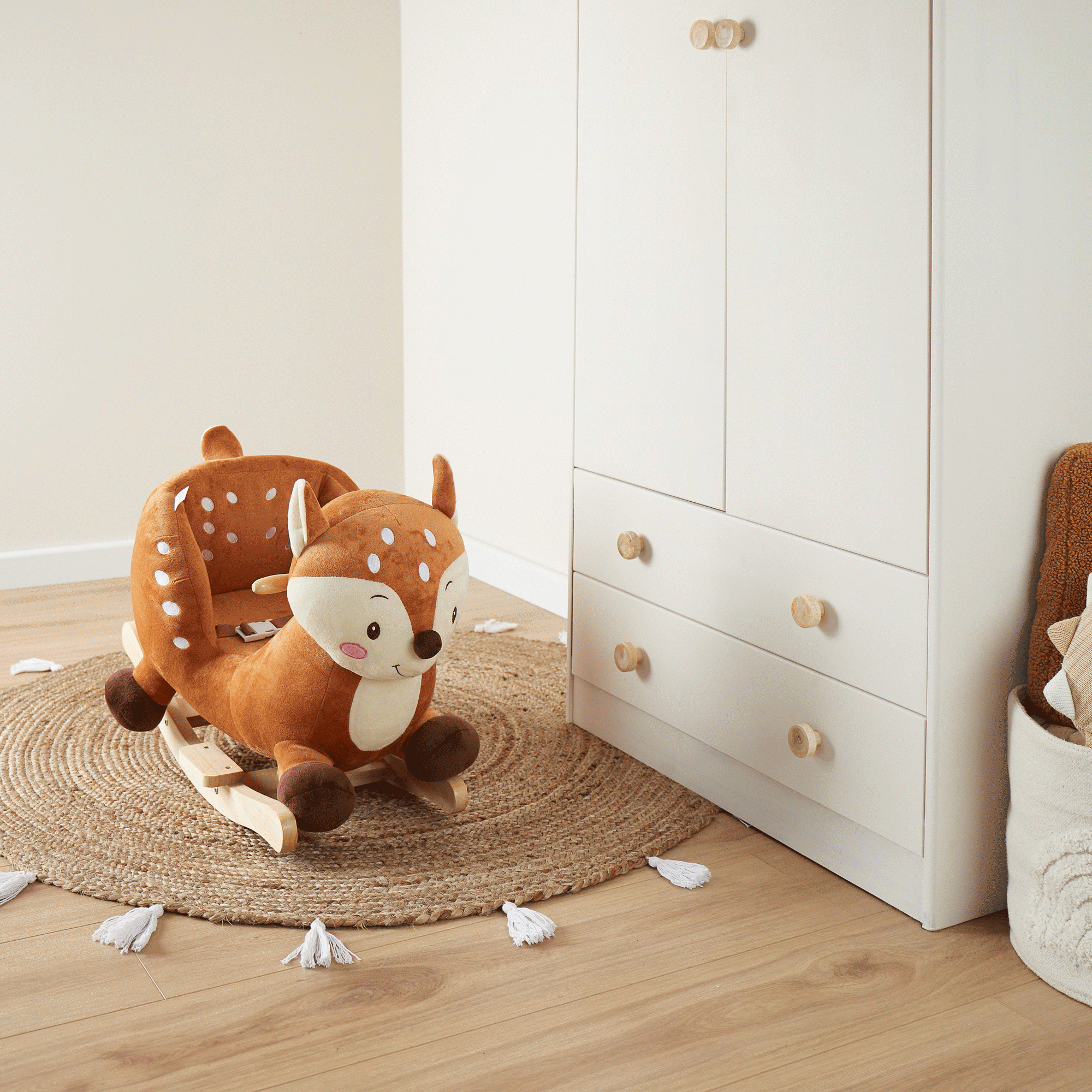 Animal à bascule bébé faon Lia