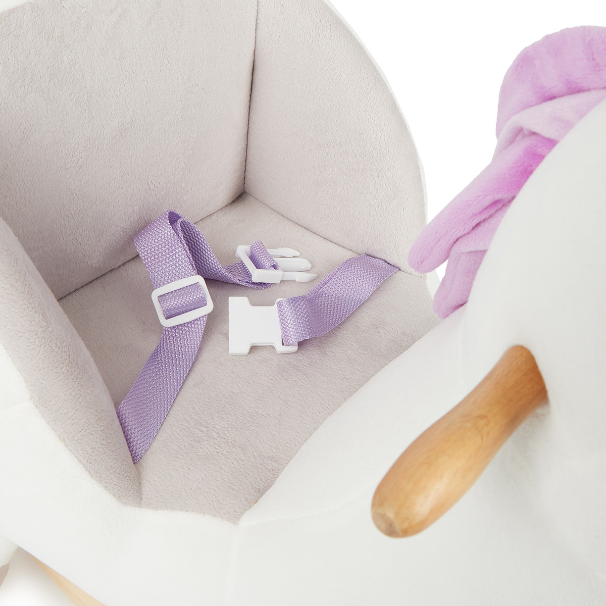 Animale a dondolo per bebè Unicorno Hörnchen