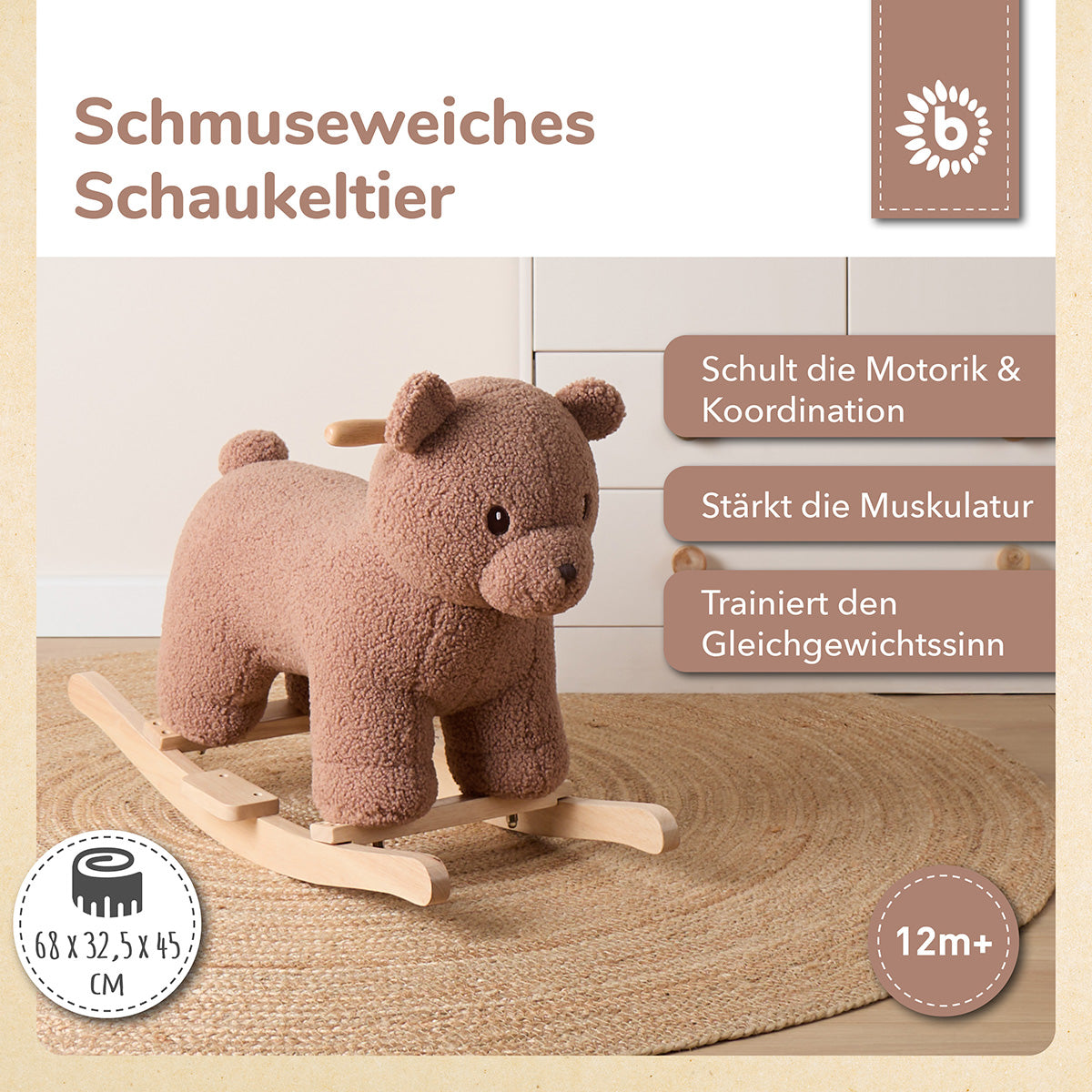 Schaukeltier Bär Mika