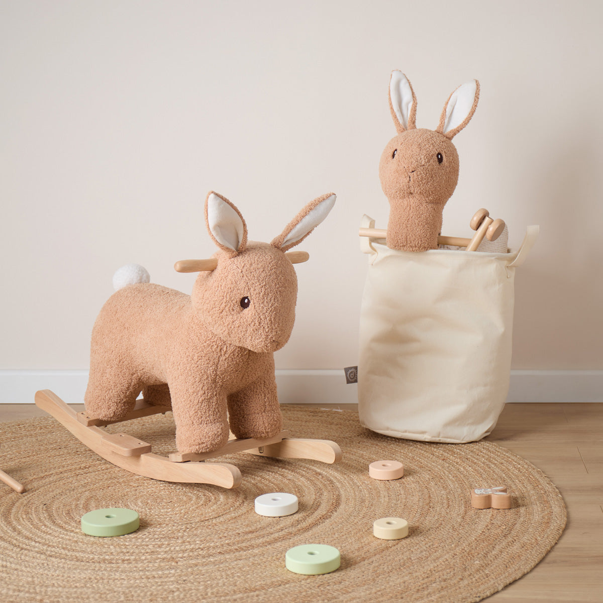 Animale con bastone Coniglietto Fine