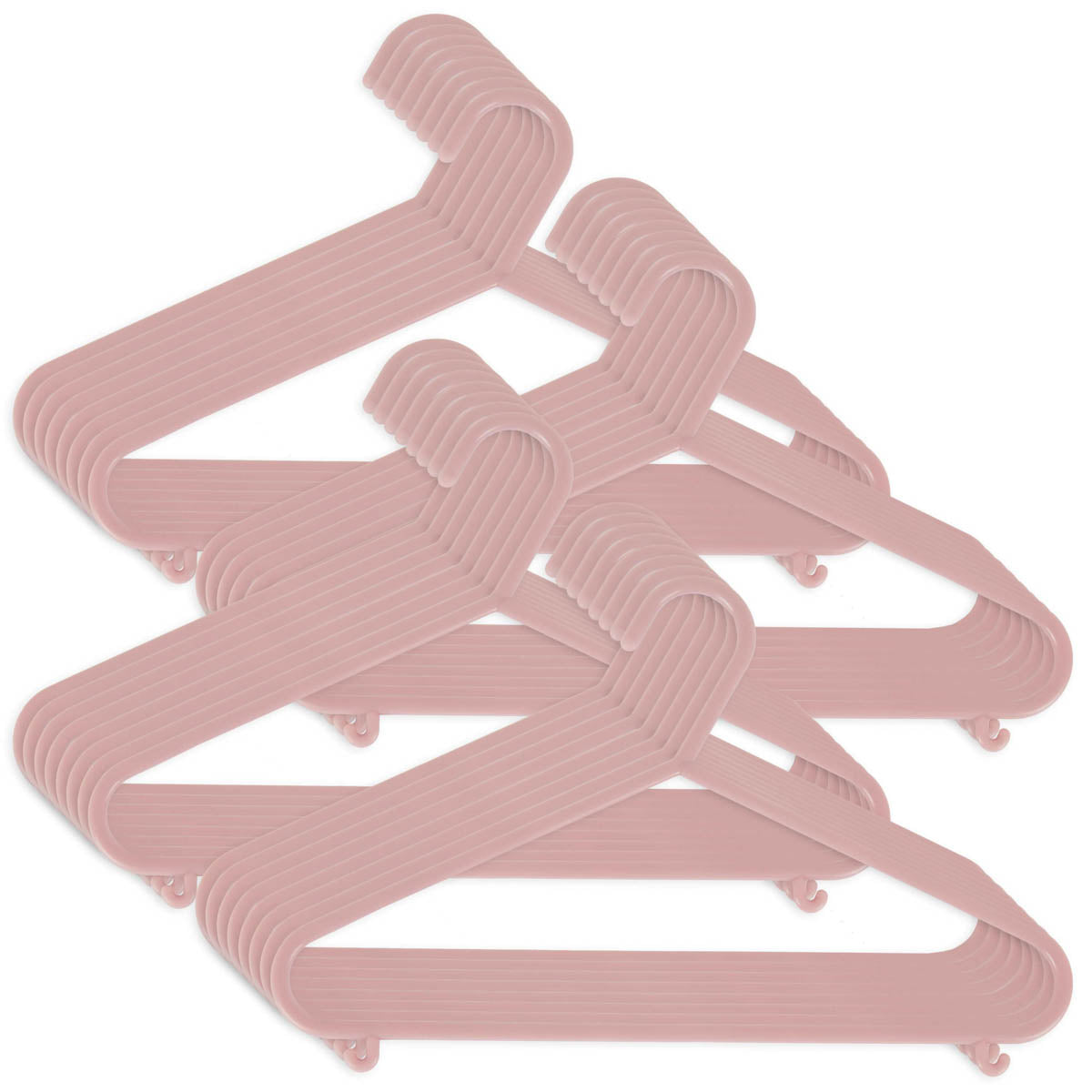 Lot de 32 cintres dreamy rose