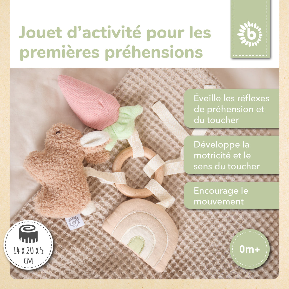 ACTIVITY SPIELZEUG HASE FINE - FR Infographic