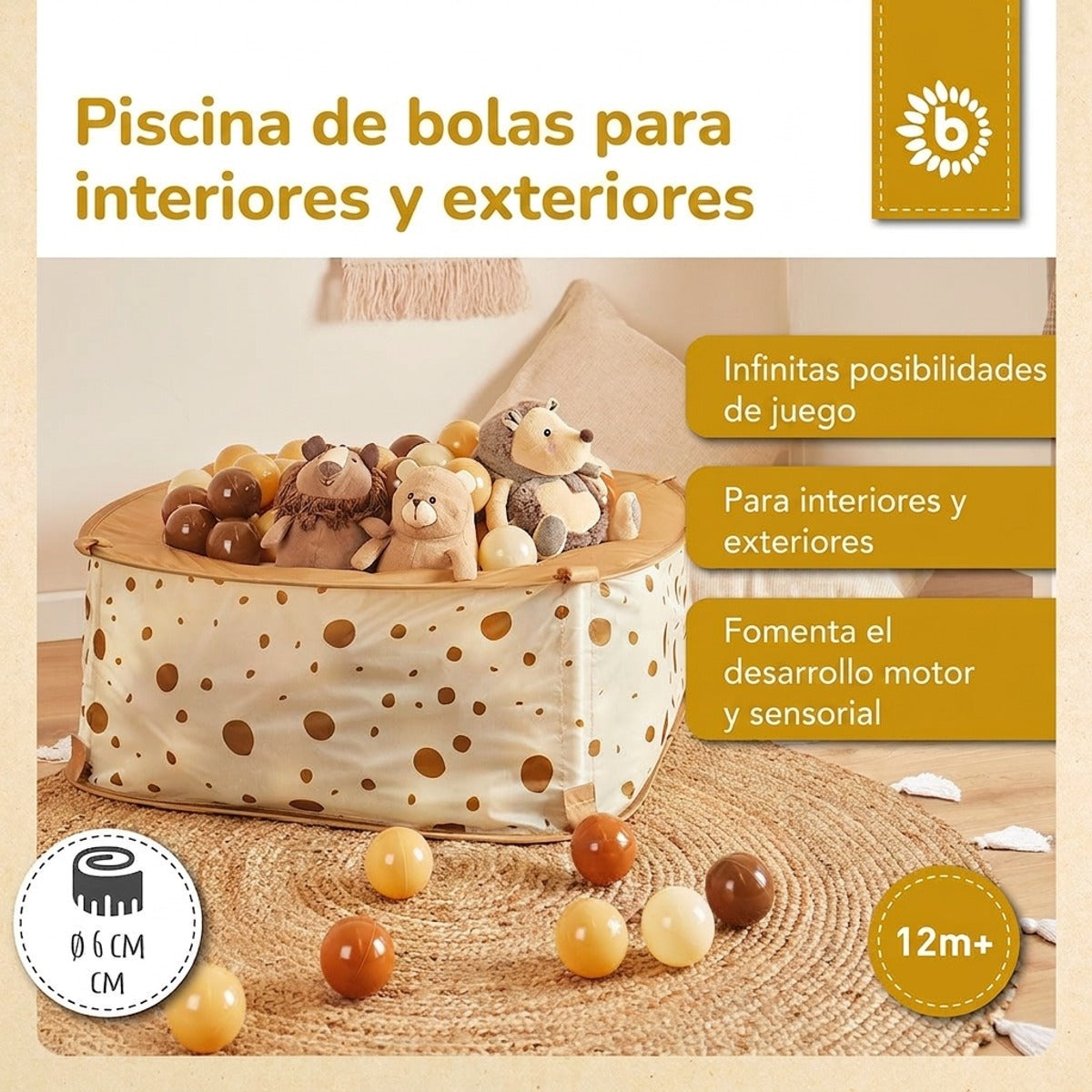 Bälle Chocolate Bliss 100 Stück - ES Infographic