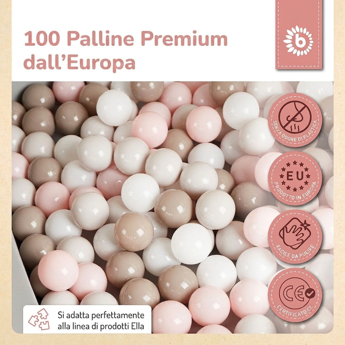 Bälle Cotton 100 Stück - IT Infographic