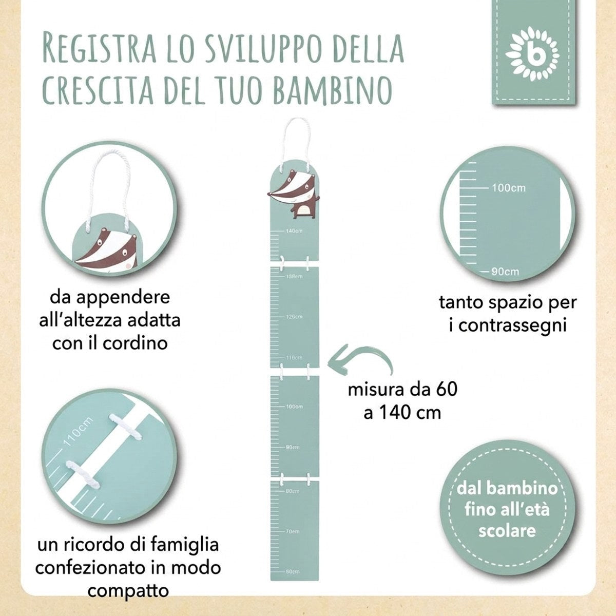 Messlatte Dachs - IT Infographic