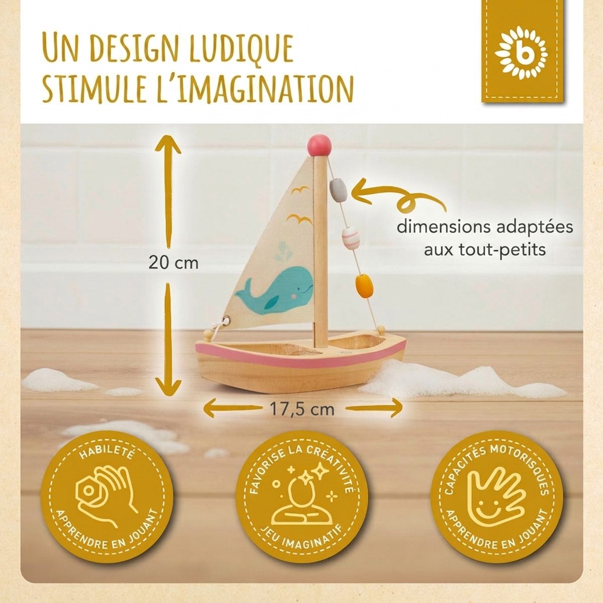Holzsegelschiff FSC® - FR Infographic