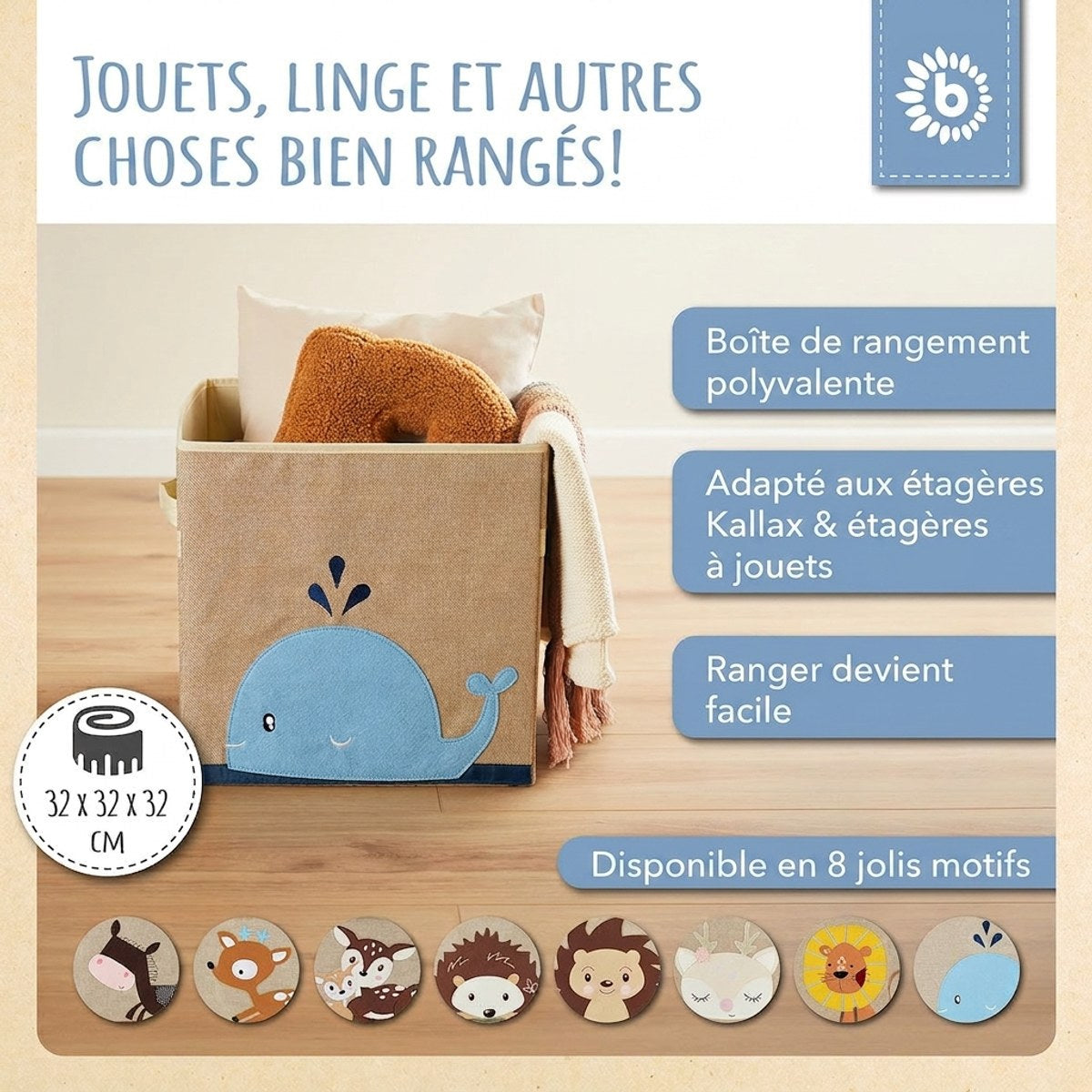 Bundle: 3x Aufbewahrungsboxen 8% Rabatt - FR Infographic
