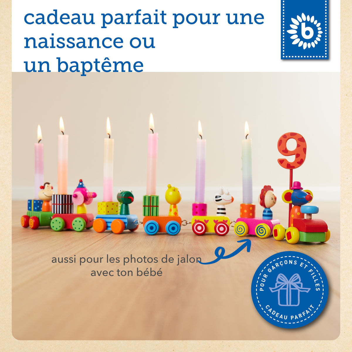 Geburtstagszug Safari - FR Infographic