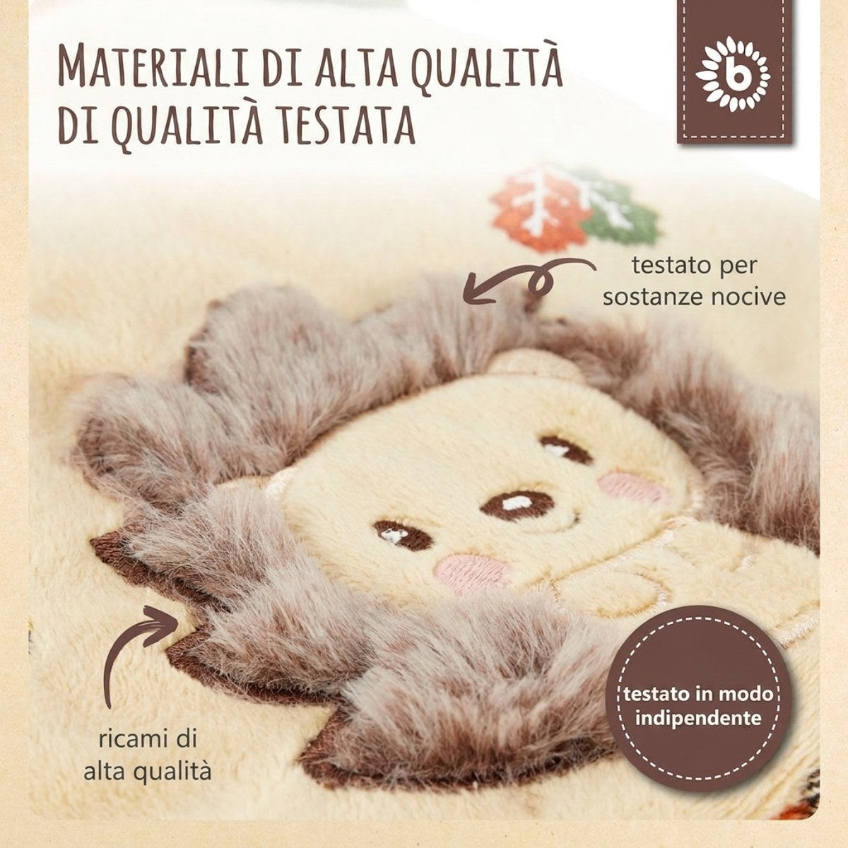 Knistertuch Igel Piksi - IT Infographic