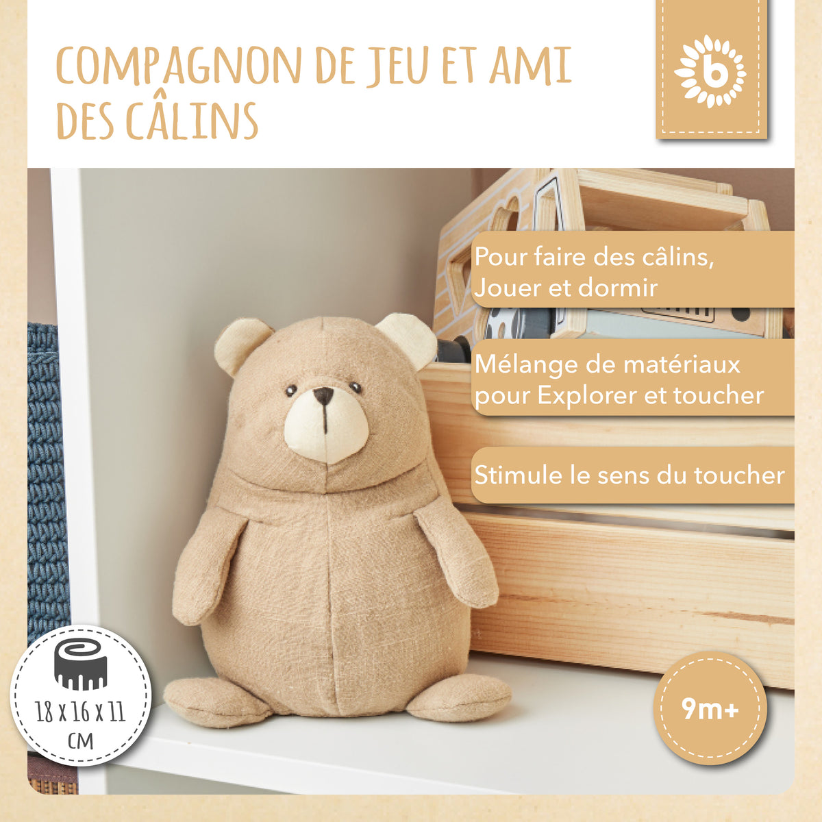 Kuscheltier Bär - FR Infographic