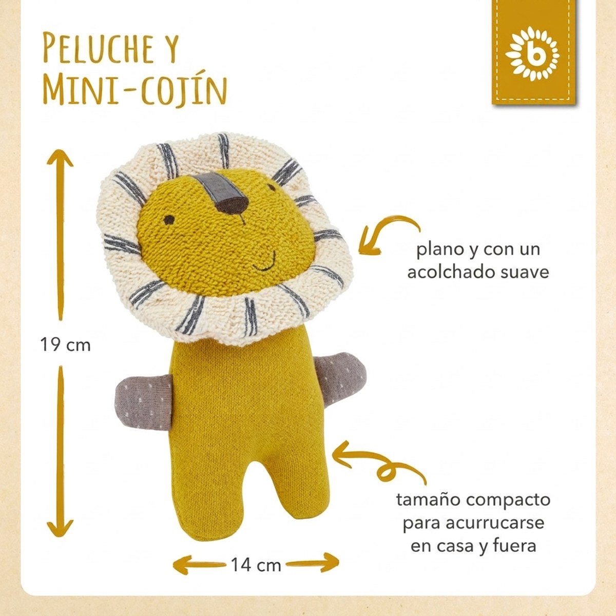 Kuscheltier Löwe - ES Infographic