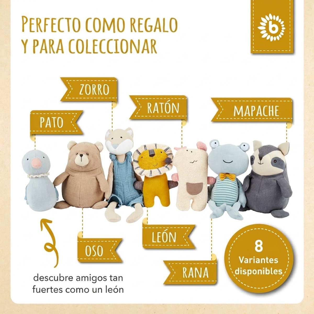 Kuscheltier Löwe - ES Infographic