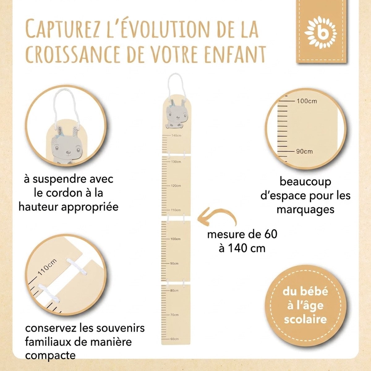 Messlatte Hase - FR Infographic