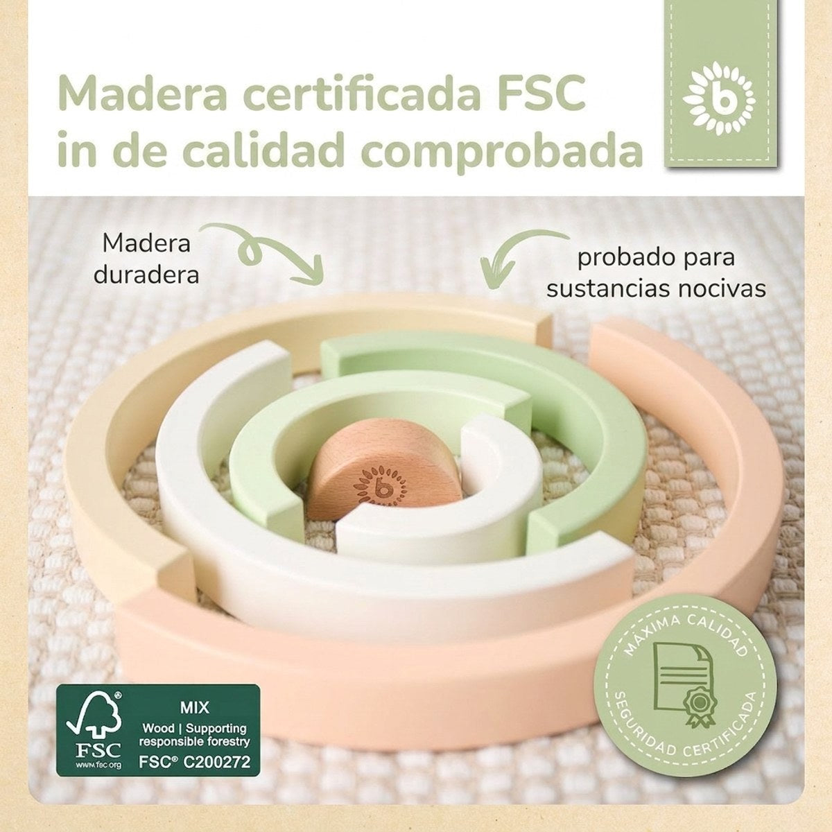 REGENBOGEN HASE FINE FSC® - ES Infographic