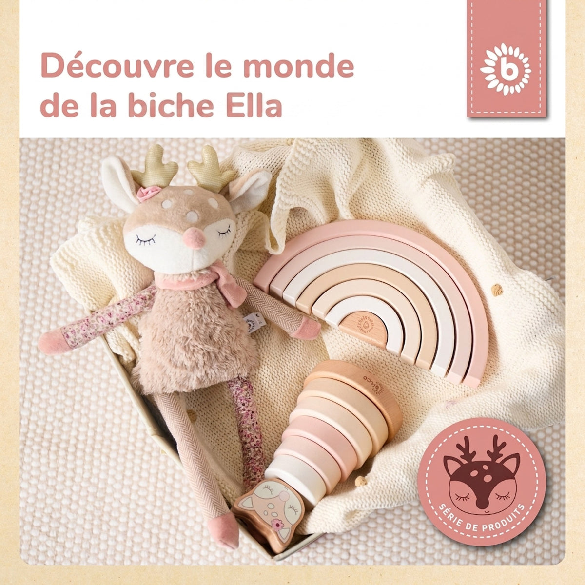 Regenbogen Reh Ella FSC® - FR Infographic