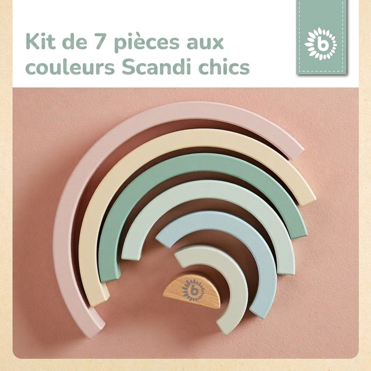 Regenbogen rose FSC® - FR Infographic