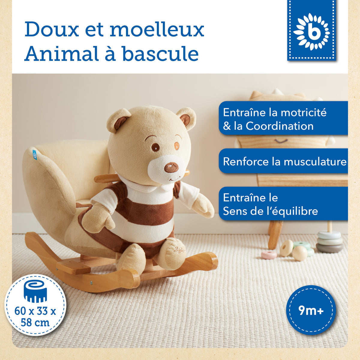 Schaukel Bär Bubu - FR Infographic