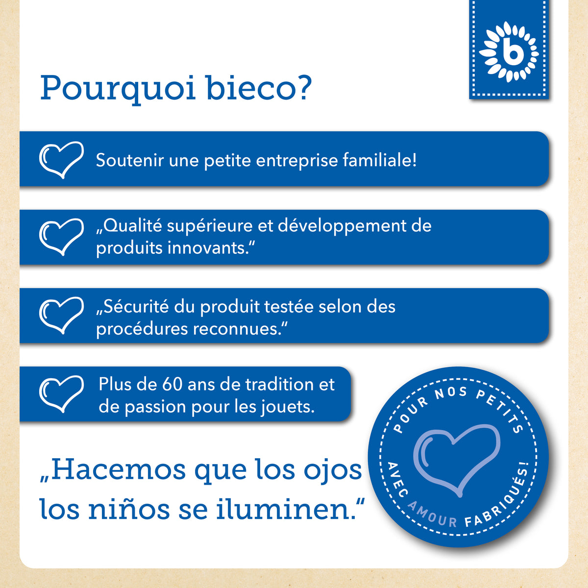 Schaukel Bär creme - FR Infographic