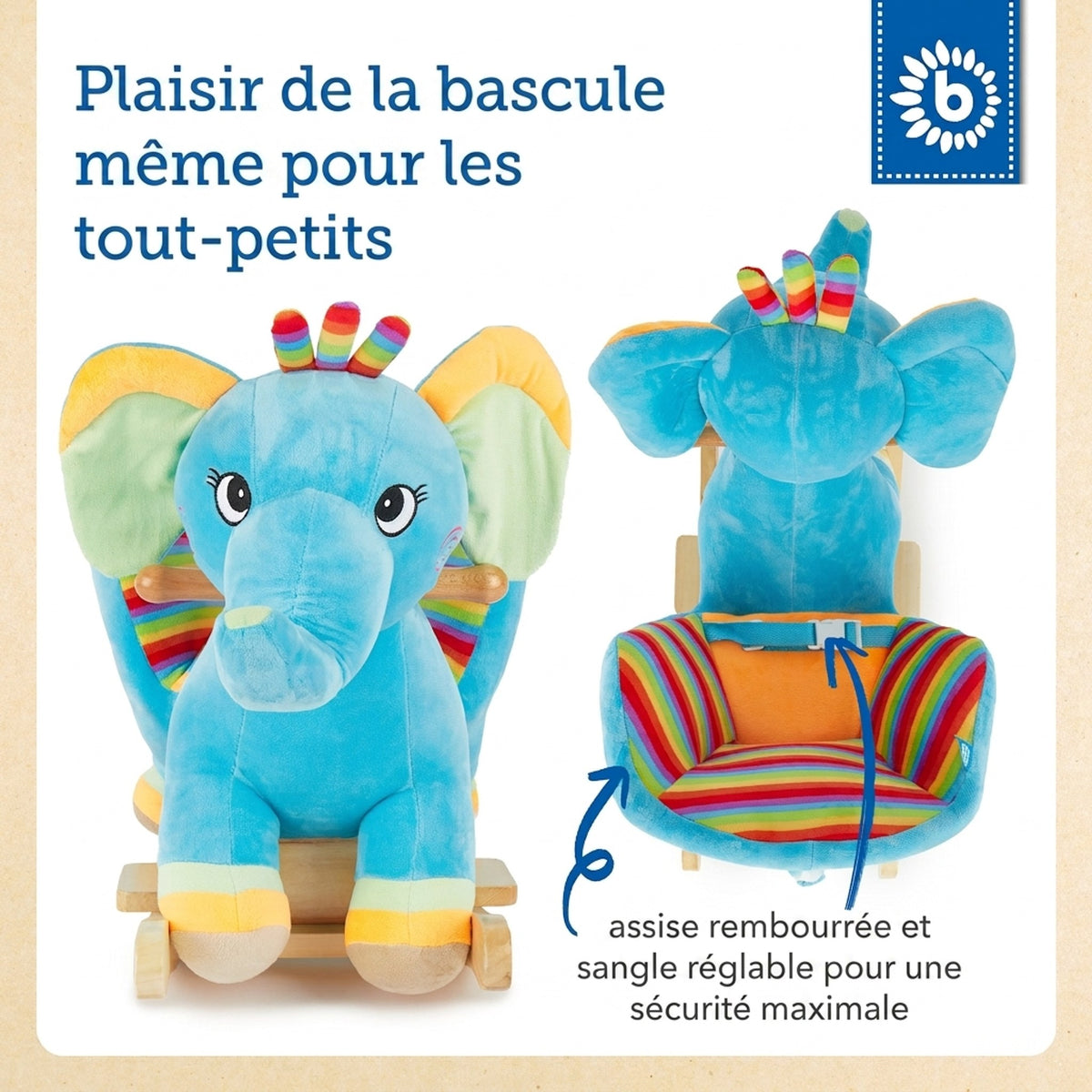 Schaukel Elefant - FR Infographic