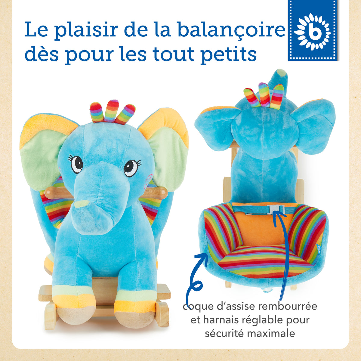 Schaukel Elefant - FR Infographic