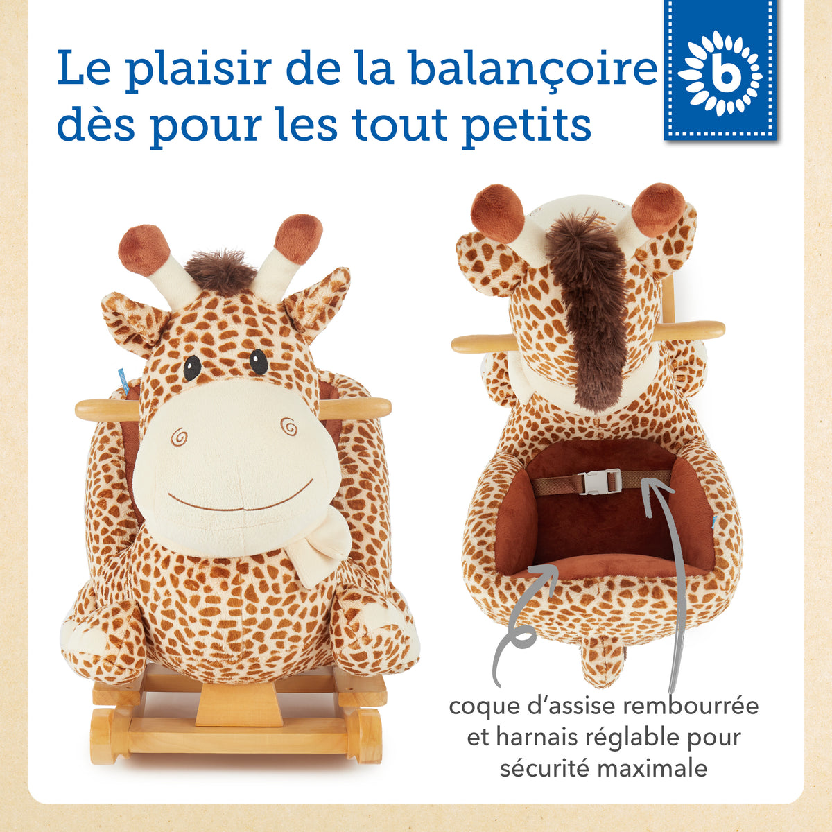 Schaukel Giraffe - FR Infographic