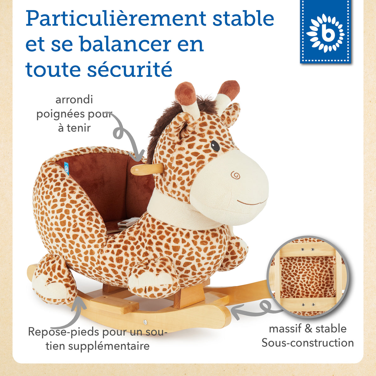 Schaukel Giraffe - FR Infographic