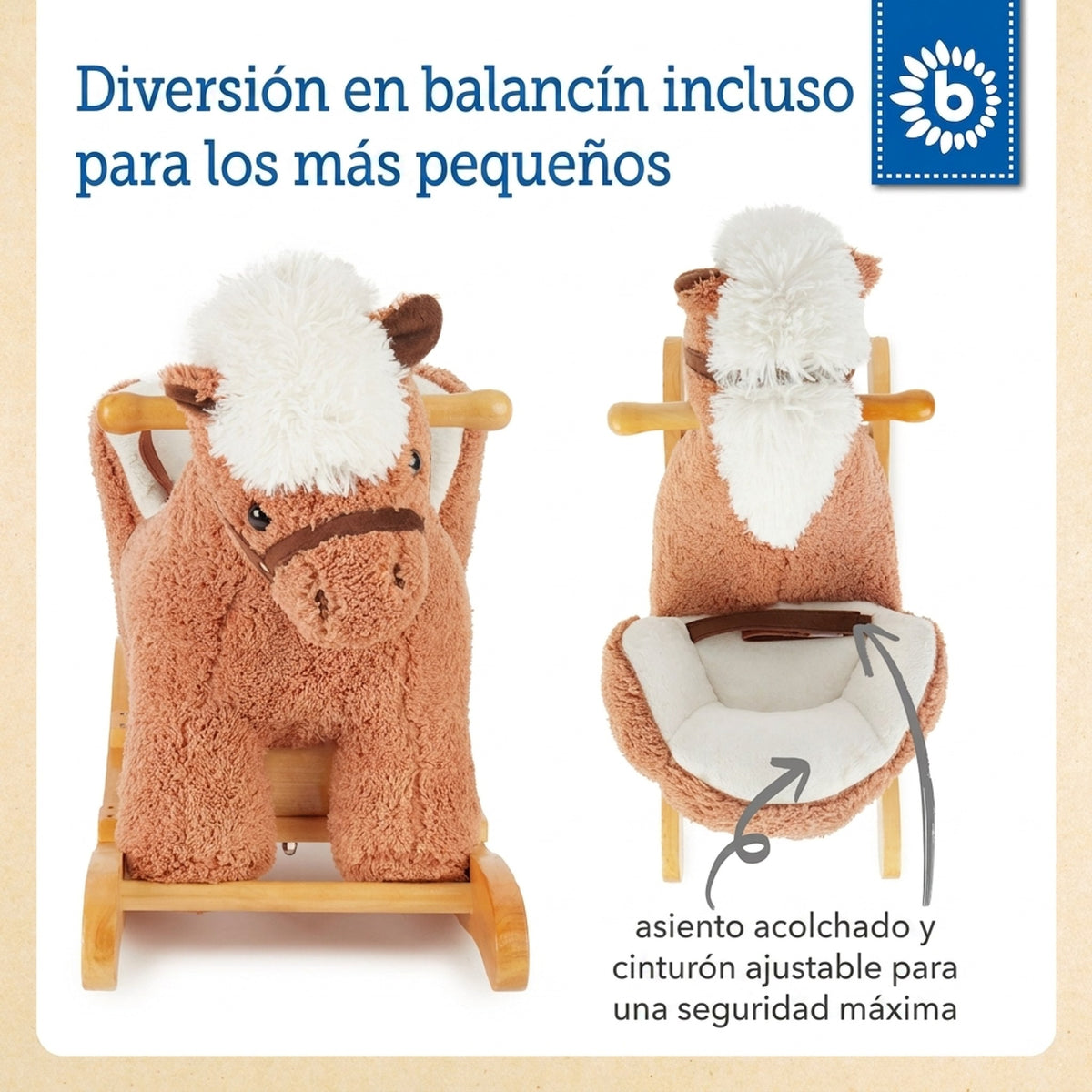 Schaukel Pferd - ES Infographic