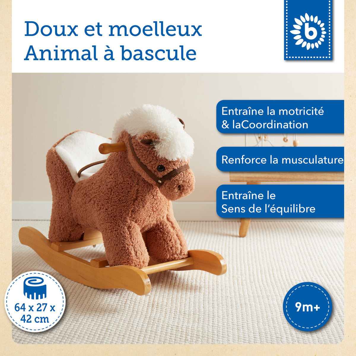 Schaukel Pferd - FR Infographic