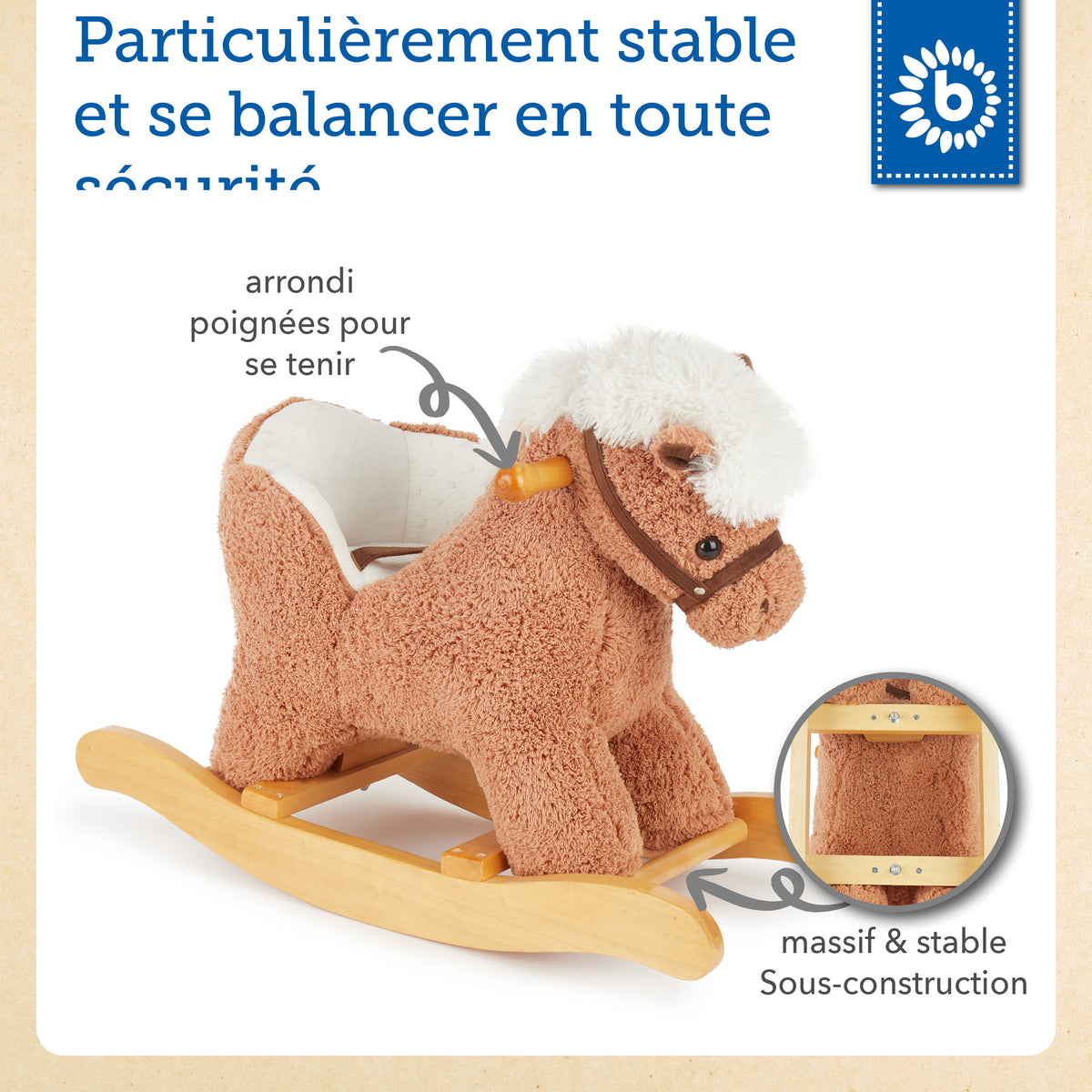 Schaukel Pferd - FR Infographic