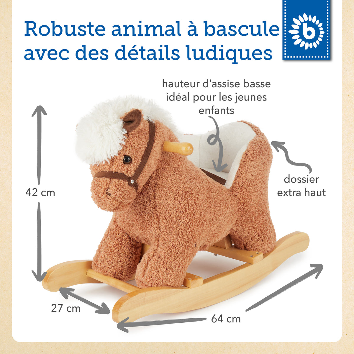 Schaukel Pferd - FR Infographic