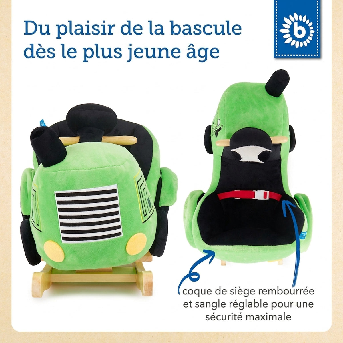 Schaukel Traktor - FR Infographic