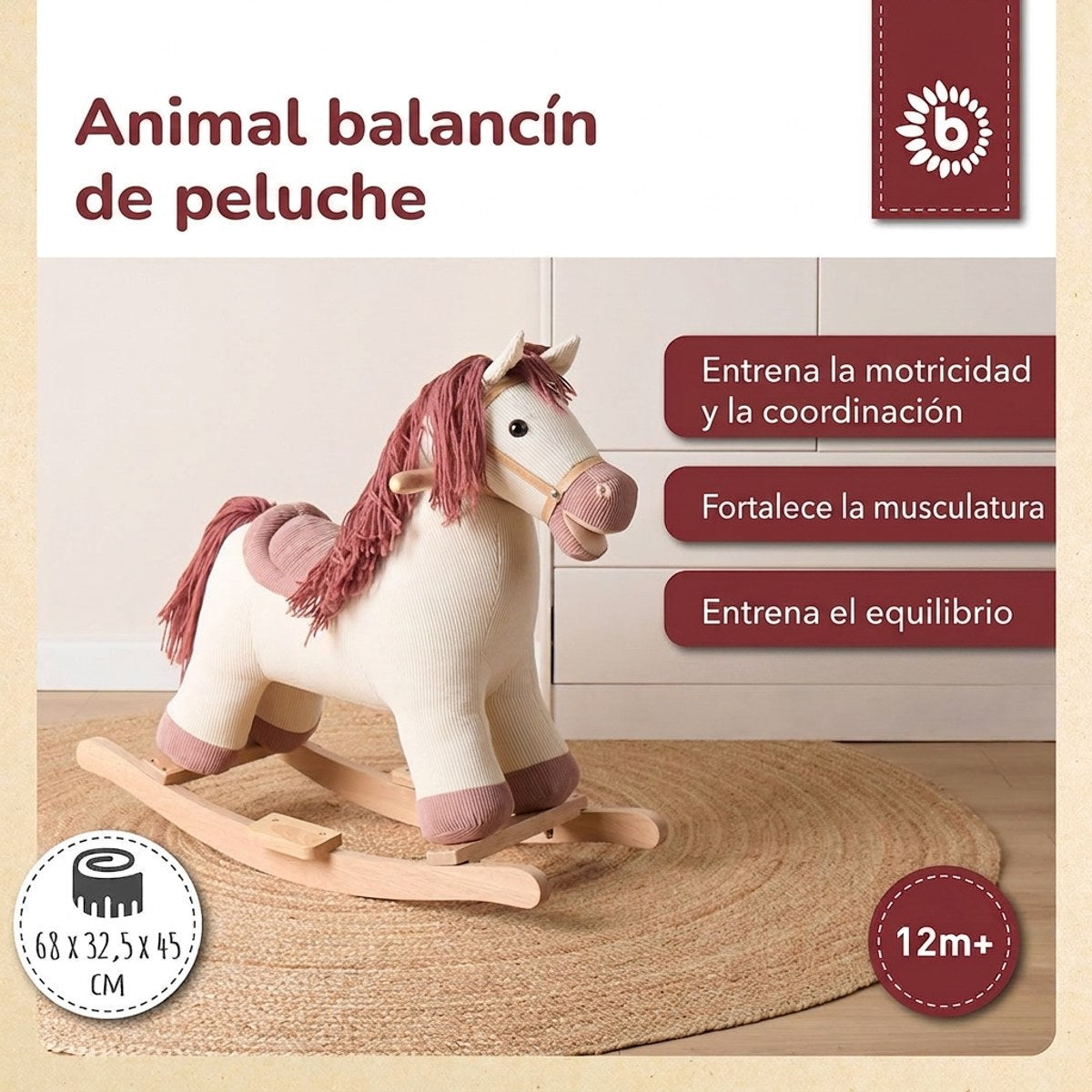 Schaukelpferd Ginger - ES Infographic