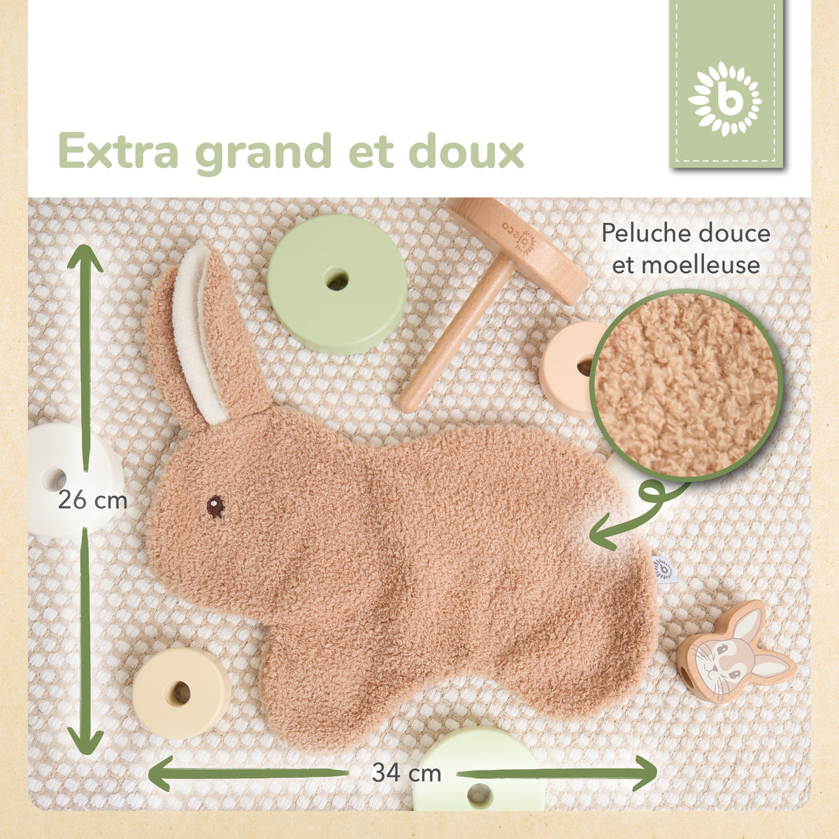 SCHMUSETUCH HASE FINE - FR Infographic
