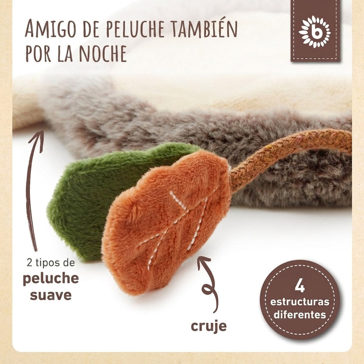 Schmusetuch Igel Piksi - ES Infographic