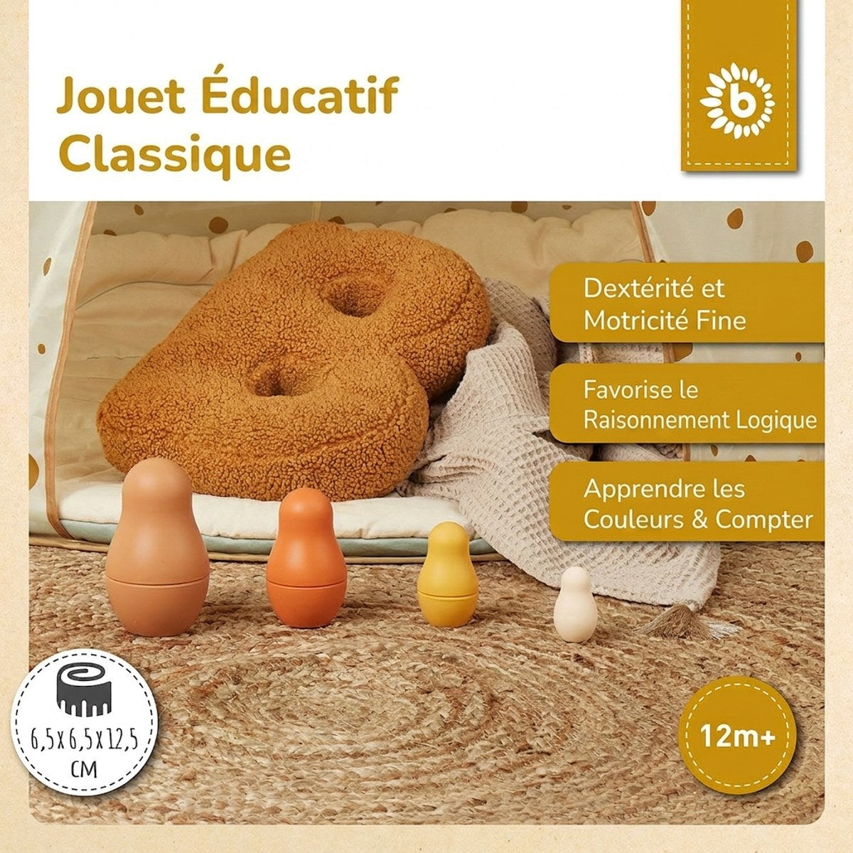 Silikon Matroschka Chocolate Bliss - FR Infographic