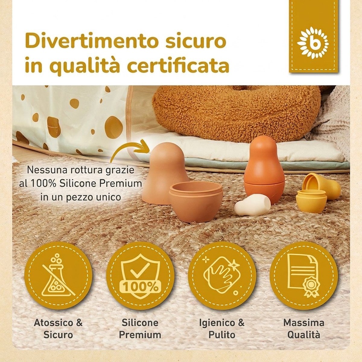 Silikon Matroschka Chocolate Bliss - IT Infographic