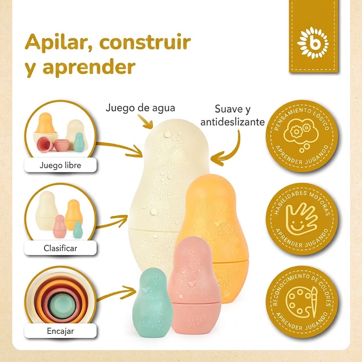 Silikon Matroschka Tropical Vibes - ES Infographic