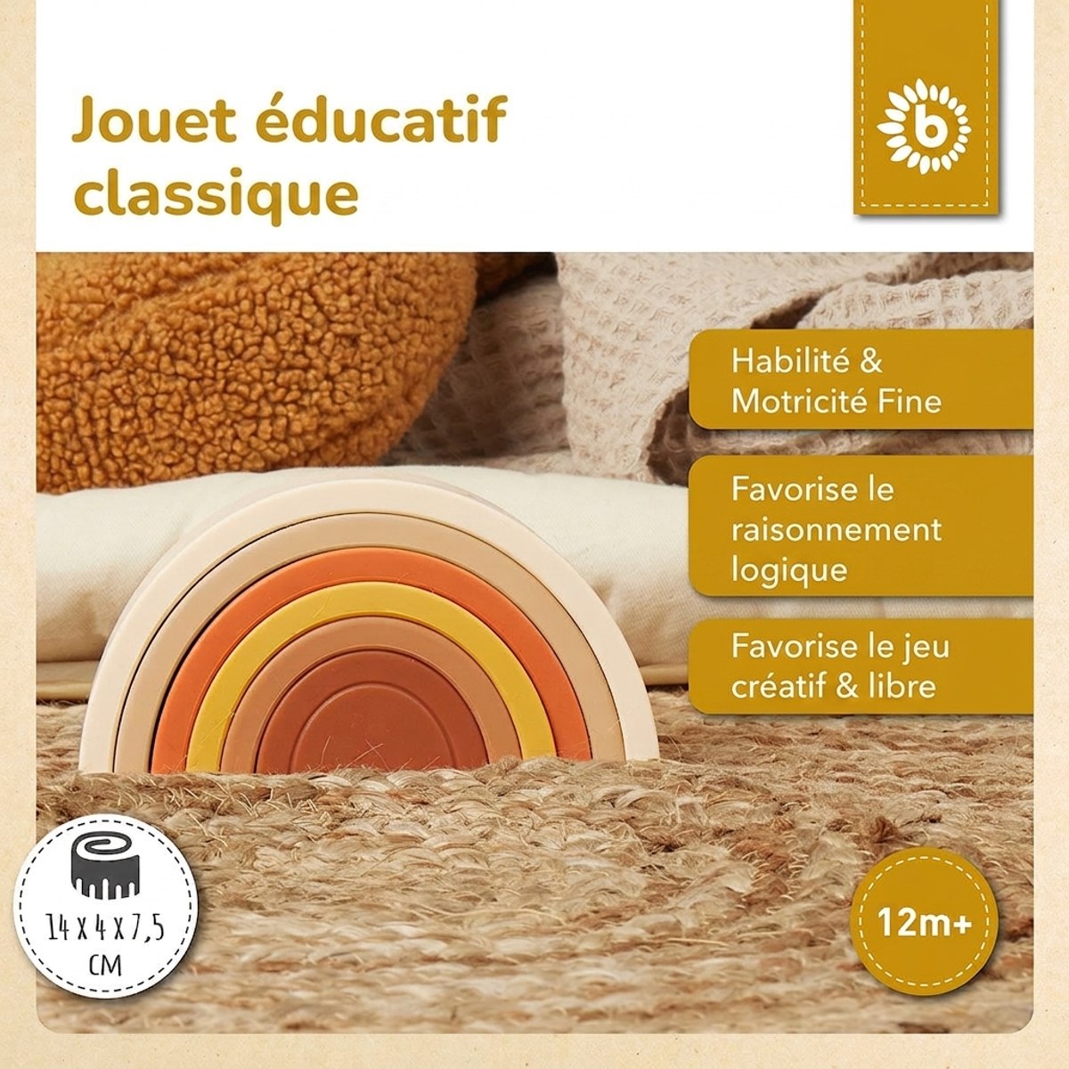 Silikon Regenbogen Chocolate Bliss - FR Infographic