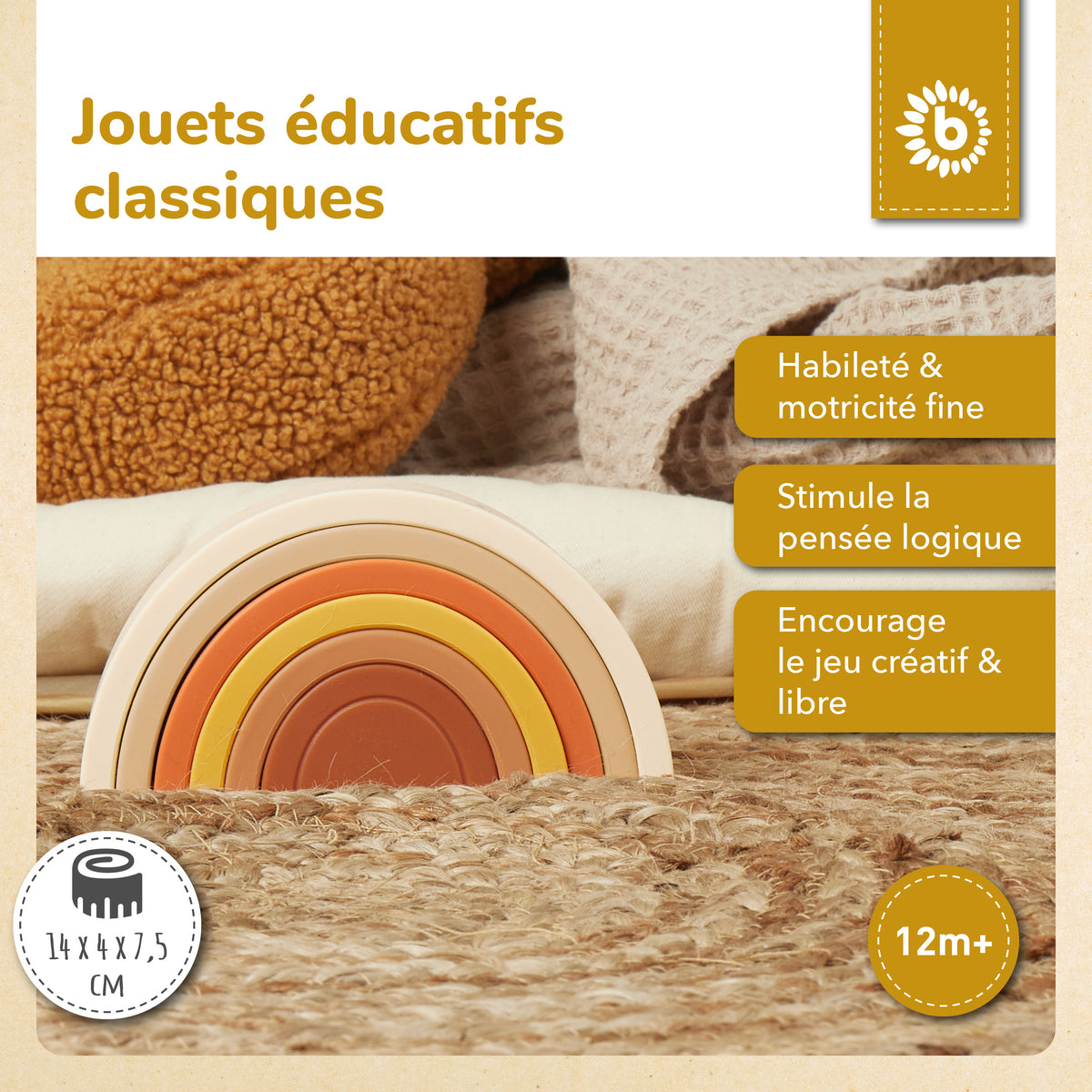 Silikon Regenbogen Chocolate Bliss - FR Infographic