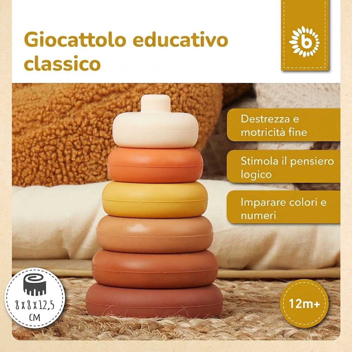 Silikon Stapelturm Chocolate Bliss - IT Infographic
