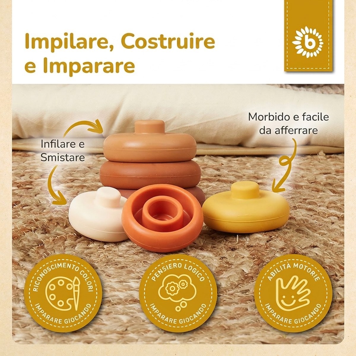Silikon Stapelturm Chocolate Bliss - IT Infographic