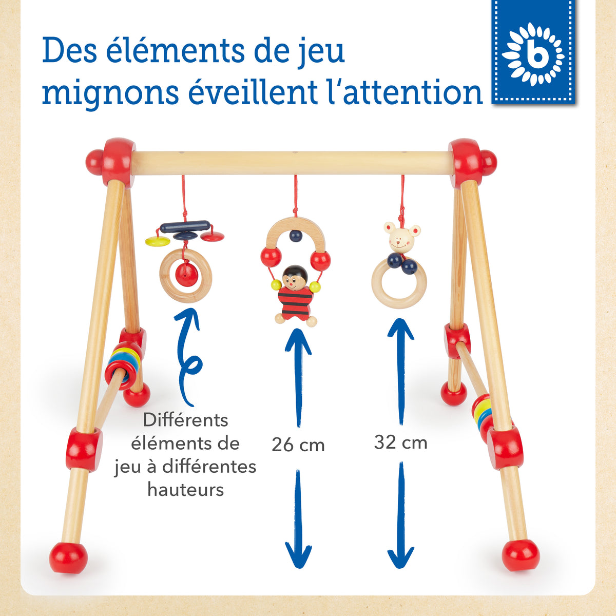 Spielbogen Käferchen - FR Infographic