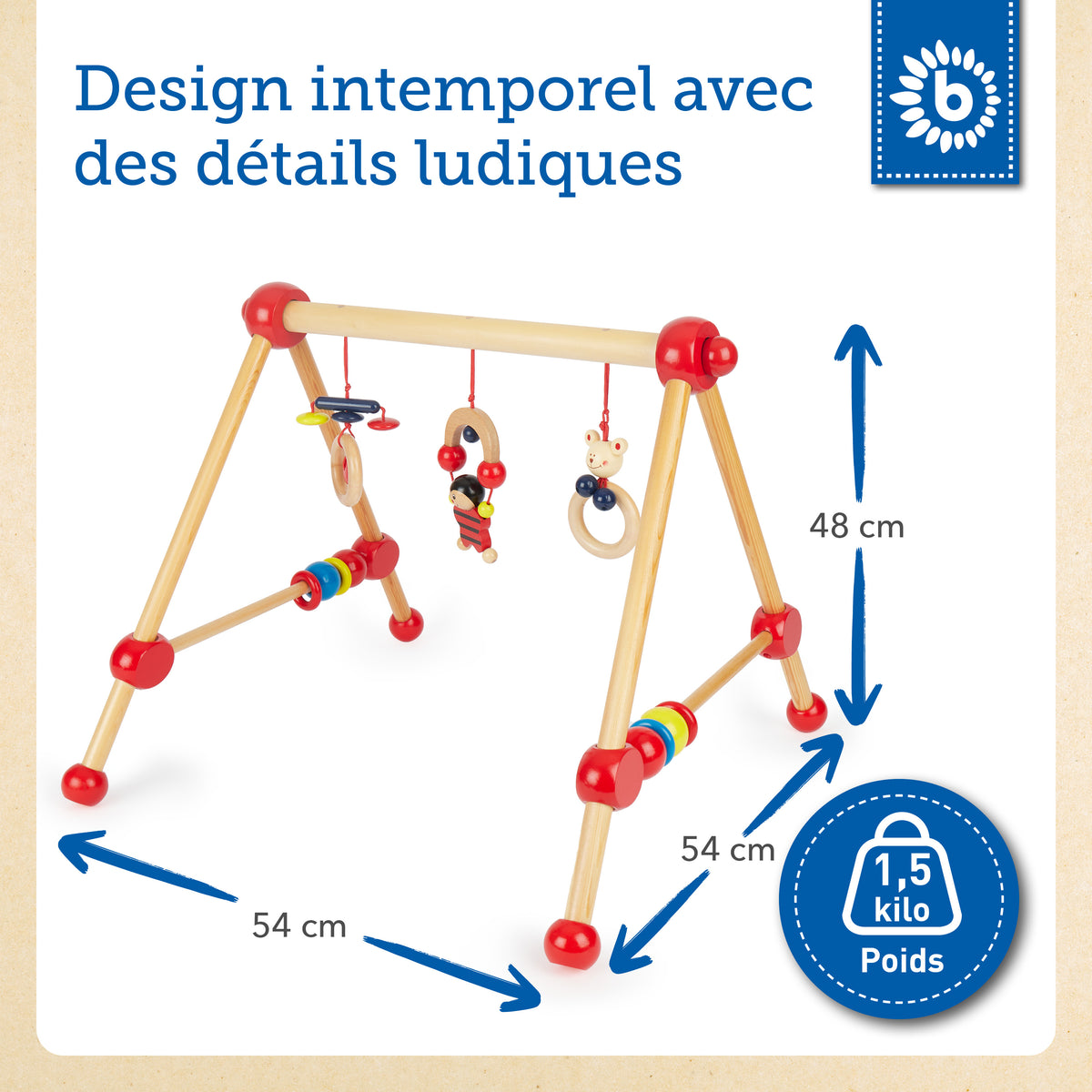 Spielbogen Käferchen - FR Infographic