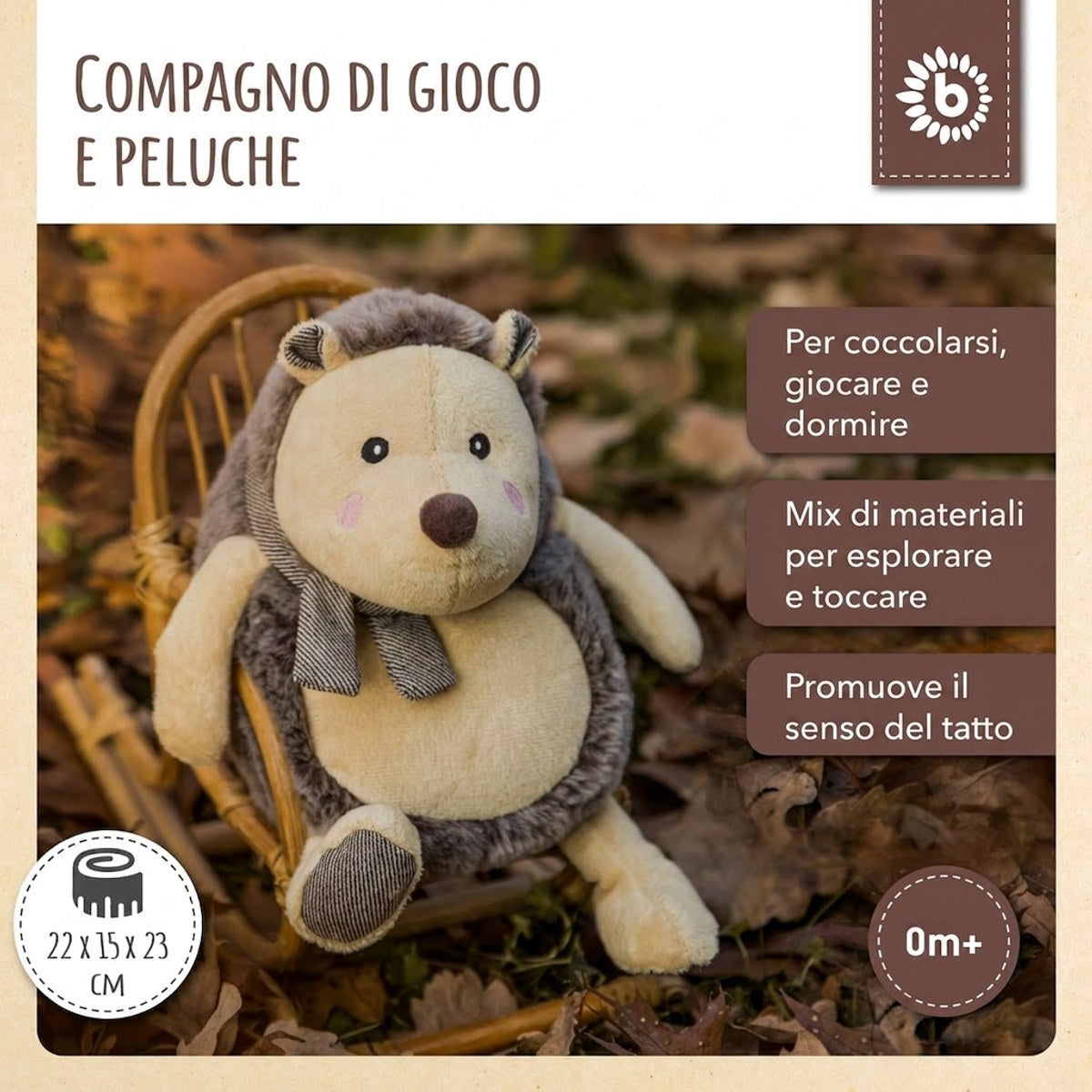 Spielfigur Igel Piksi - IT Infographic