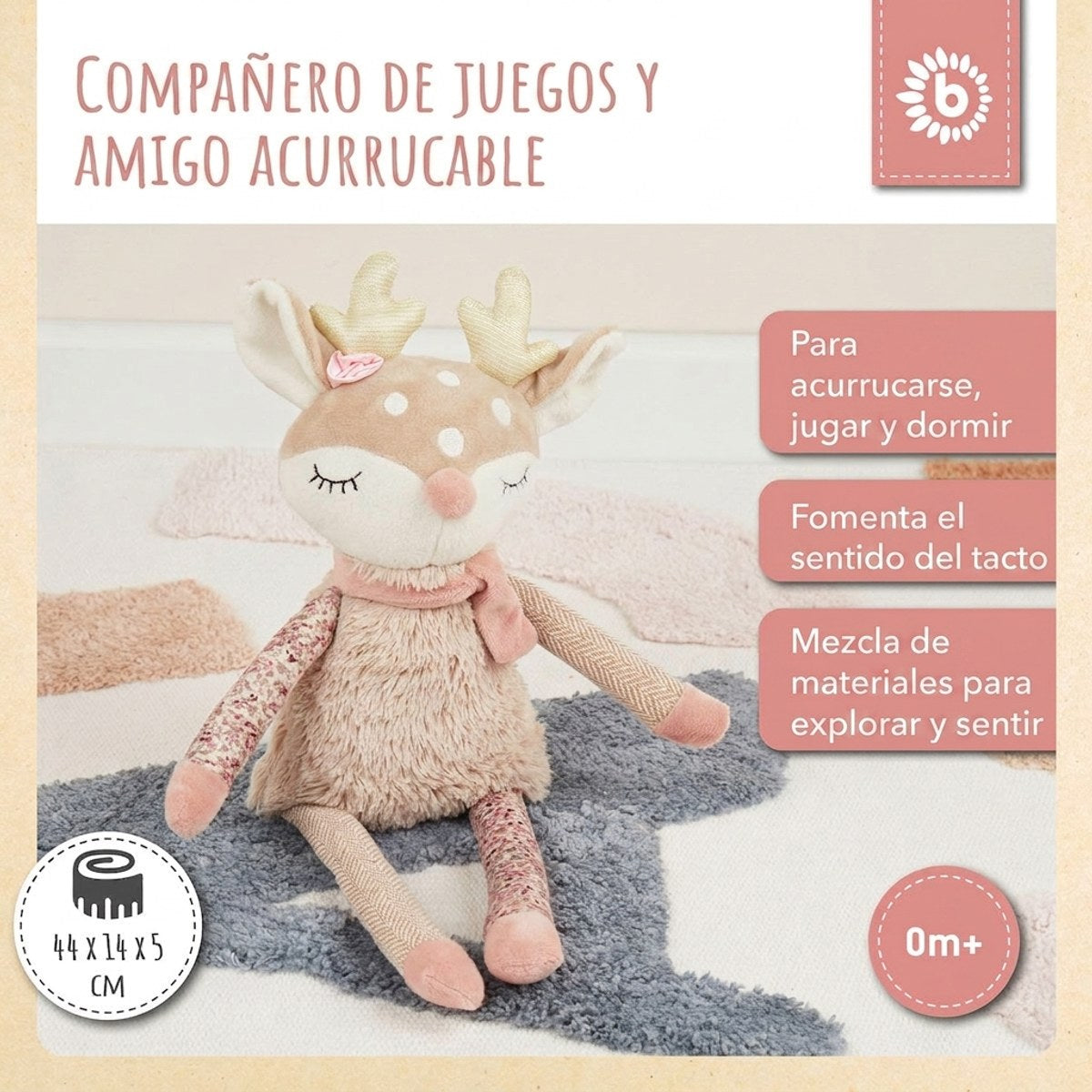 Spielfigur Reh Ella - ES Infographic