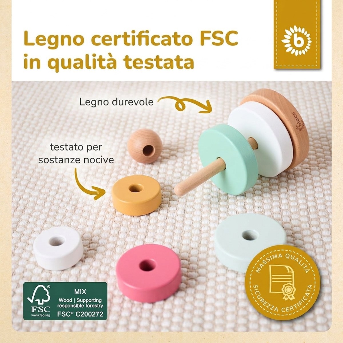 STAPELTURM BERRY FSC® - IT Infographic